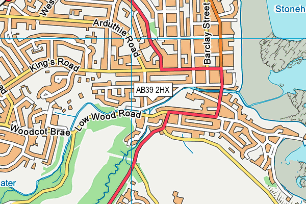 AB39 2HX map - OS VectorMap District (Ordnance Survey) AB39 2HX map - OS VectorMap District (Ordnance Survey)