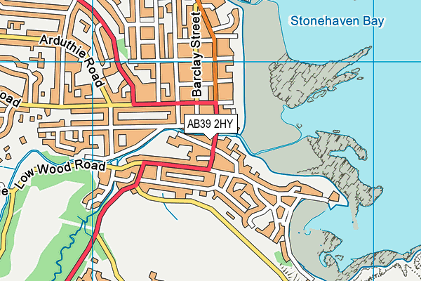 AB39 2HY map - OS VectorMap District (Ordnance Survey) AB39 2HY map - OS VectorMap District (Ordnance Survey)