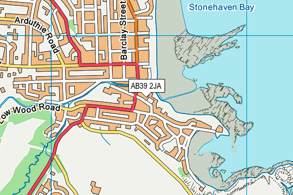 AB39 2JA map - OS VectorMap District (Ordnance Survey) AB39 2JA map - OS VectorMap District (Ordnance Survey)
