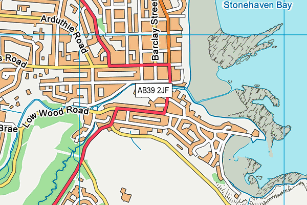 AB39 2JF map - OS VectorMap District (Ordnance Survey) AB39 2JF map - OS VectorMap District (Ordnance Survey)