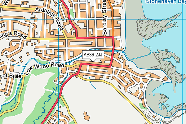 AB39 2JJ map - OS VectorMap District (Ordnance Survey) AB39 2JJ map - OS VectorMap District (Ordnance Survey)