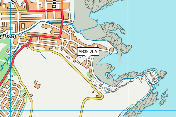AB39 2LA map - OS VectorMap District (Ordnance Survey) AB39 2LA map - OS VectorMap District (Ordnance Survey)