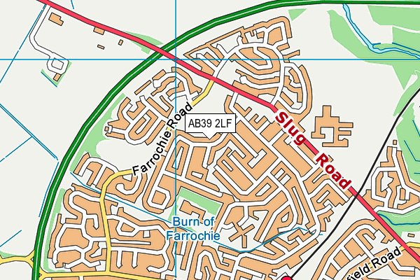 AB39 2LF map - OS VectorMap District (Ordnance Survey) AB39 2LF map - OS VectorMap District (Ordnance Survey)