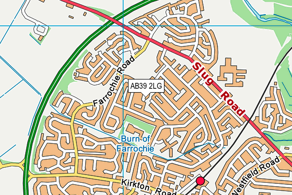 AB39 2LG map - OS VectorMap District (Ordnance Survey) AB39 2LG map - OS VectorMap District (Ordnance Survey)