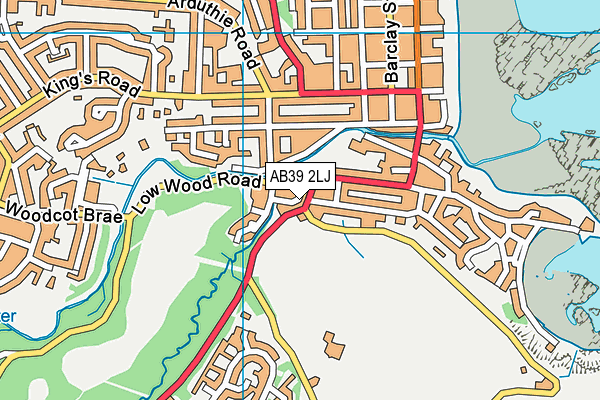 AB39 2LJ map - OS VectorMap District (Ordnance Survey) AB39 2LJ map - OS VectorMap District (Ordnance Survey)