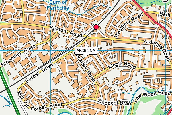 AB39 2NA map - OS VectorMap District (Ordnance Survey) AB39 2NA map - OS VectorMap District (Ordnance Survey)