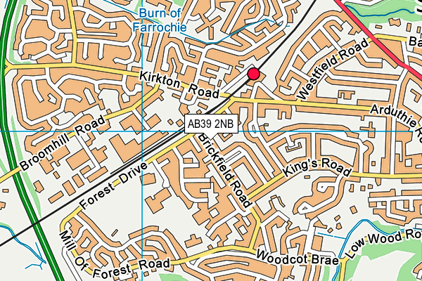 AB39 2NB map - OS VectorMap District (Ordnance Survey) AB39 2NB map - OS VectorMap District (Ordnance Survey)