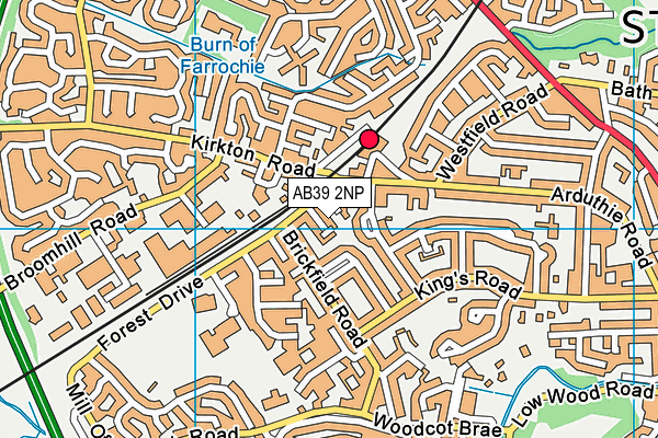 AB39 2NP map - OS VectorMap District (Ordnance Survey) AB39 2NP map - OS VectorMap District (Ordnance Survey)