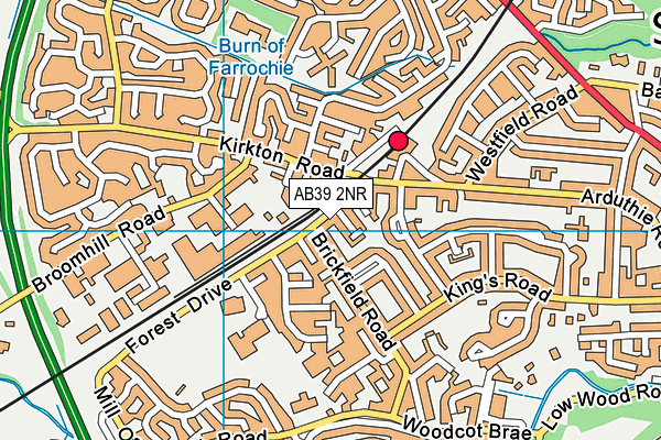 AB39 2NR map - OS VectorMap District (Ordnance Survey) AB39 2NR map - OS VectorMap District (Ordnance Survey)