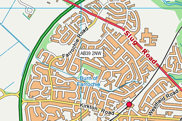 AB39 2NW map - OS VectorMap District (Ordnance Survey) AB39 2NW map - OS VectorMap District (Ordnance Survey)