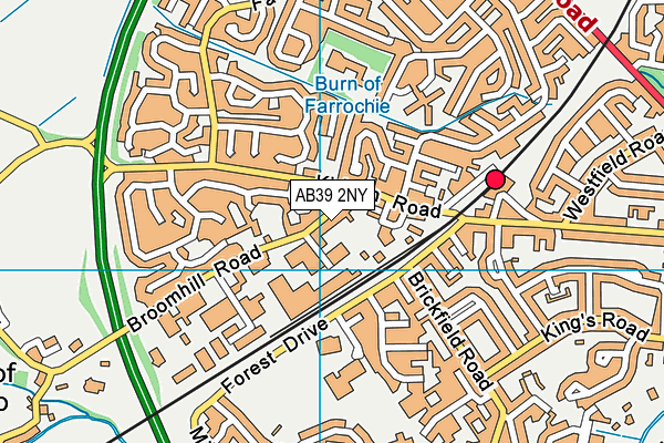 AB39 2NY map - OS VectorMap District (Ordnance Survey) AB39 2NY map - OS VectorMap District (Ordnance Survey)