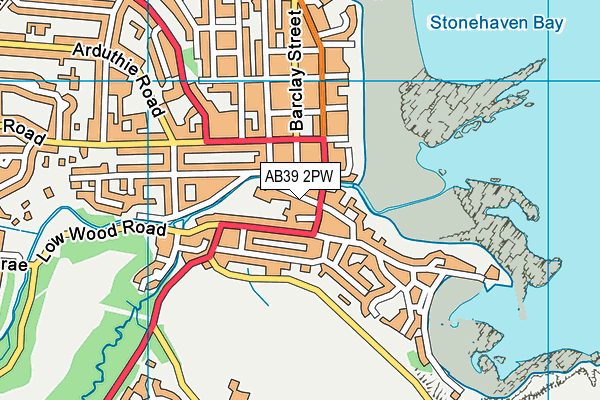 AB39 2PW map - OS VectorMap District (Ordnance Survey) AB39 2PW map - OS VectorMap District (Ordnance Survey)