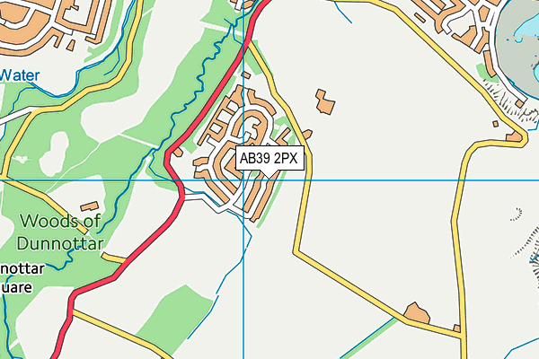 AB39 2PX map - OS VectorMap District (Ordnance Survey) AB39 2PX map - OS VectorMap District (Ordnance Survey)
