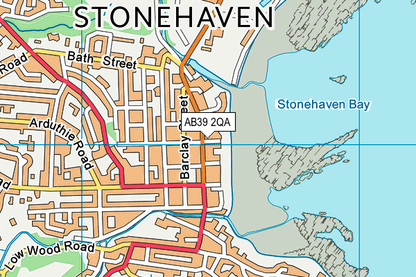 AB39 2QA map - OS VectorMap District (Ordnance Survey) AB39 2QA map - OS VectorMap District (Ordnance Survey)