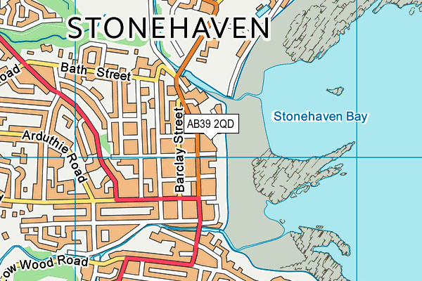 AB39 2QD map - OS VectorMap District (Ordnance Survey) AB39 2QD map - OS VectorMap District (Ordnance Survey)