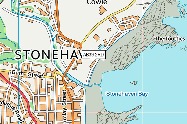 AB39 2RD map - OS VectorMap District (Ordnance Survey) AB39 2RD map - OS VectorMap District (Ordnance Survey)