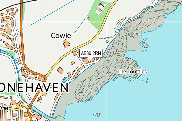 AB39 2RN map - OS VectorMap District (Ordnance Survey) AB39 2RN map - OS VectorMap District (Ordnance Survey)