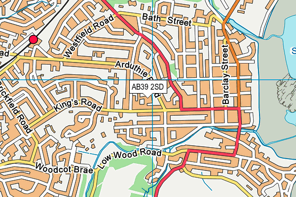 AB39 2SD map - OS VectorMap District (Ordnance Survey) AB39 2SD map - OS VectorMap District (Ordnance Survey)