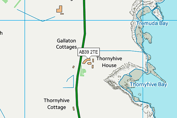 AB39 2TE map - OS VectorMap District (Ordnance Survey) AB39 2TE map - OS VectorMap District (Ordnance Survey)