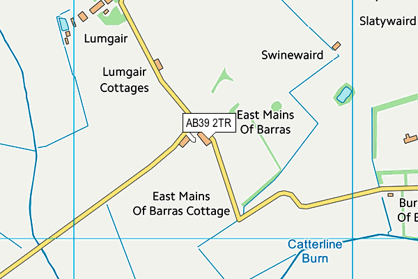 AB39 2TR map - OS VectorMap District (Ordnance Survey) AB39 2TR map - OS VectorMap District (Ordnance Survey)
