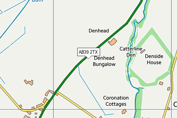 AB39 2TX map - OS VectorMap District (Ordnance Survey) AB39 2TX map - OS VectorMap District (Ordnance Survey)