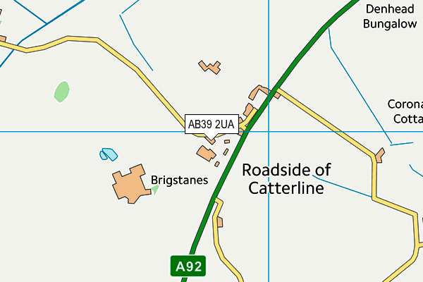 AB39 2UA map - OS VectorMap District (Ordnance Survey) AB39 2UA map - OS VectorMap District (Ordnance Survey)