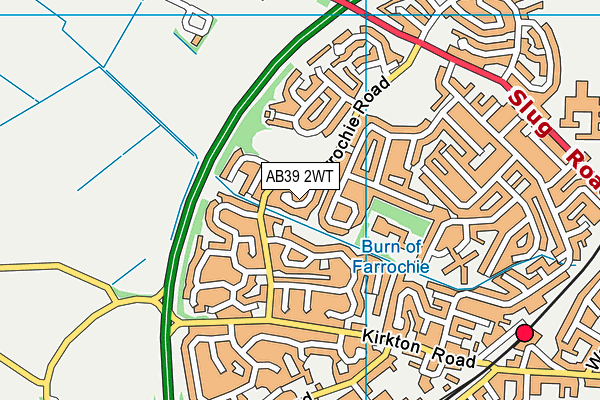 AB39 2WT map - OS VectorMap District (Ordnance Survey) AB39 2WT map - OS VectorMap District (Ordnance Survey)
