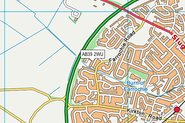 AB39 2WU map - OS VectorMap District (Ordnance Survey) AB39 2WU map - OS VectorMap District (Ordnance Survey)