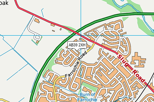 AB39 2XH map - OS VectorMap District (Ordnance Survey) AB39 2XH map - OS VectorMap District (Ordnance Survey)