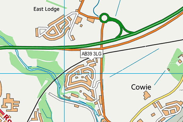 AB39 3LG map - OS VectorMap District (Ordnance Survey) AB39 3LG map - OS VectorMap District (Ordnance Survey)