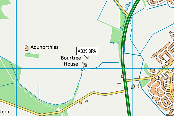 AB39 3PA map - OS VectorMap District (Ordnance Survey) AB39 3PA map - OS VectorMap District (Ordnance Survey)