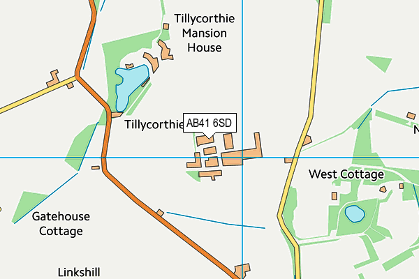 AB41 6SD map - OS VectorMap District (Ordnance Survey) AB41 6SD map - OS VectorMap District (Ordnance Survey)