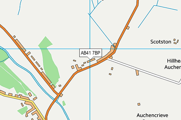 AB41 7BP map - OS VectorMap District (Ordnance Survey) AB41 7BP map - OS VectorMap District (Ordnance Survey)