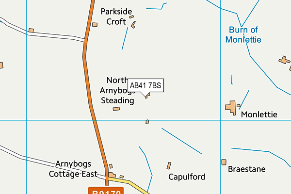 AB41 7BS map - OS VectorMap District (Ordnance Survey) AB41 7BS map - OS VectorMap District (Ordnance Survey)