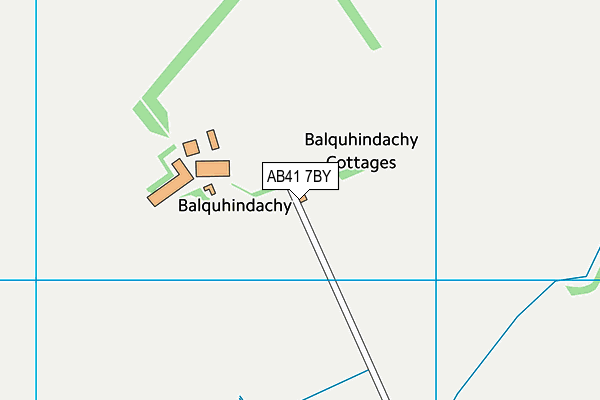 AB41 7BY map - OS VectorMap District (Ordnance Survey) AB41 7BY map - OS VectorMap District (Ordnance Survey)