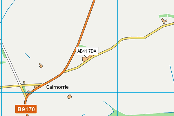 AB41 7DA map - OS VectorMap District (Ordnance Survey) AB41 7DA map - OS VectorMap District (Ordnance Survey)