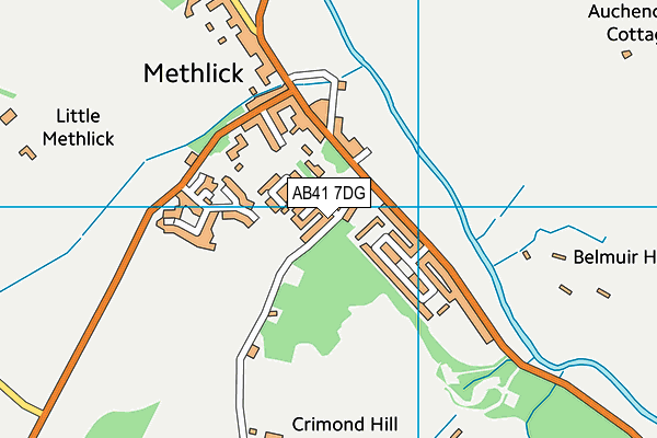 AB41 7DG map - OS VectorMap District (Ordnance Survey) AB41 7DG map - OS VectorMap District (Ordnance Survey)