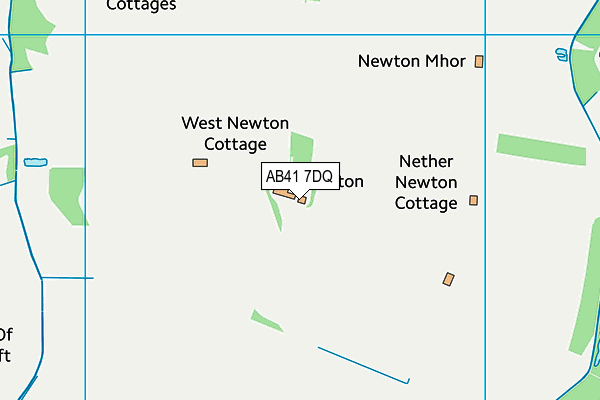 AB41 7DQ map - OS VectorMap District (Ordnance Survey) AB41 7DQ map - OS VectorMap District (Ordnance Survey)