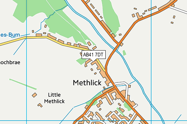 AB41 7DT map - OS VectorMap District (Ordnance Survey) AB41 7DT map - OS VectorMap District (Ordnance Survey)
