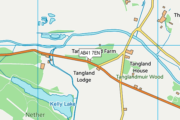 AB41 7EN map - OS VectorMap District (Ordnance Survey) AB41 7EN map - OS VectorMap District (Ordnance Survey)