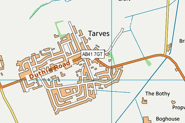 AB41 7GT map - OS VectorMap District (Ordnance Survey) AB41 7GT map - OS VectorMap District (Ordnance Survey)