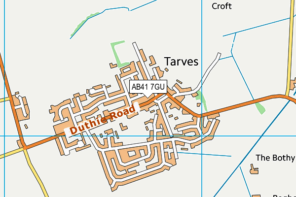 AB41 7GU map - OS VectorMap District (Ordnance Survey) AB41 7GU map - OS VectorMap District (Ordnance Survey)