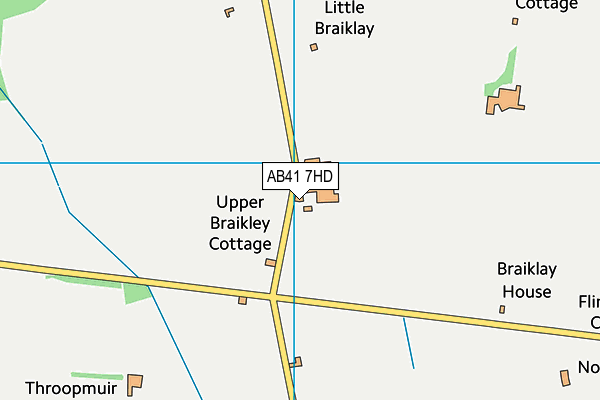 AB41 7HD map - OS VectorMap District (Ordnance Survey) AB41 7HD map - OS VectorMap District (Ordnance Survey)