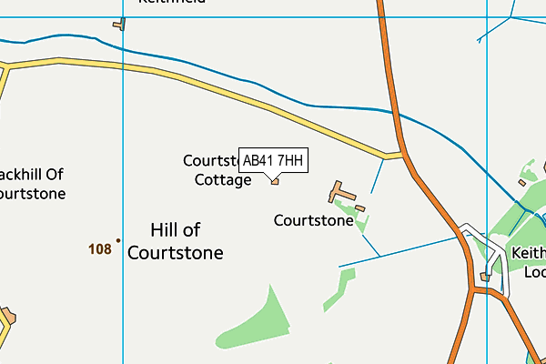 AB41 7HH map - OS VectorMap District (Ordnance Survey) AB41 7HH map - OS VectorMap District (Ordnance Survey)