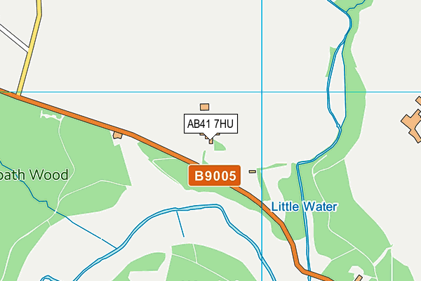 AB41 7HU map - OS VectorMap District (Ordnance Survey) AB41 7HU map - OS VectorMap District (Ordnance Survey)