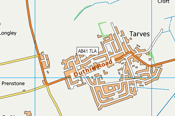 AB41 7LA map - OS VectorMap District (Ordnance Survey) AB41 7LA map - OS VectorMap District (Ordnance Survey)