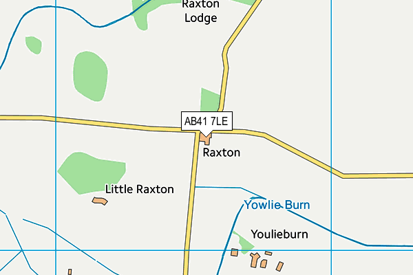 AB41 7LE map - OS VectorMap District (Ordnance Survey) AB41 7LE map - OS VectorMap District (Ordnance Survey)