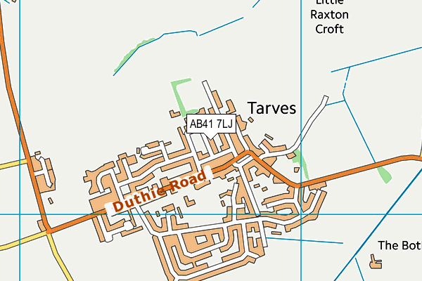 AB41 7LJ map - OS VectorMap District (Ordnance Survey) AB41 7LJ map - OS VectorMap District (Ordnance Survey)