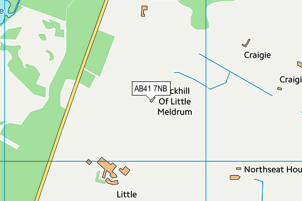 AB41 7NB map - OS VectorMap District (Ordnance Survey) AB41 7NB map - OS VectorMap District (Ordnance Survey)