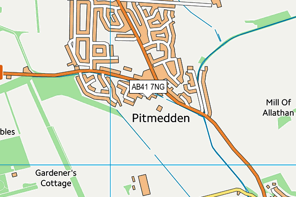 AB41 7NG map - OS VectorMap District (Ordnance Survey) AB41 7NG map - OS VectorMap District (Ordnance Survey)